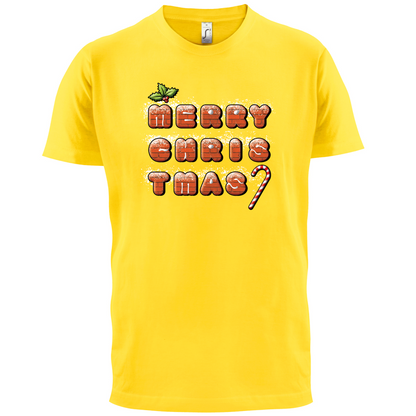 Merry Christmas Biscuits T Shirt