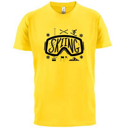 Skiing Goggles T Shirt