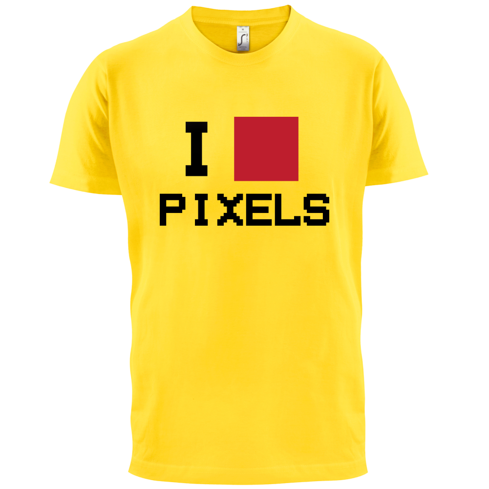 Pixel Heart T Shirt