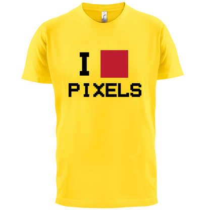 Pixel Heart T Shirt