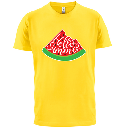 Hello Summer Watermelon T Shirt