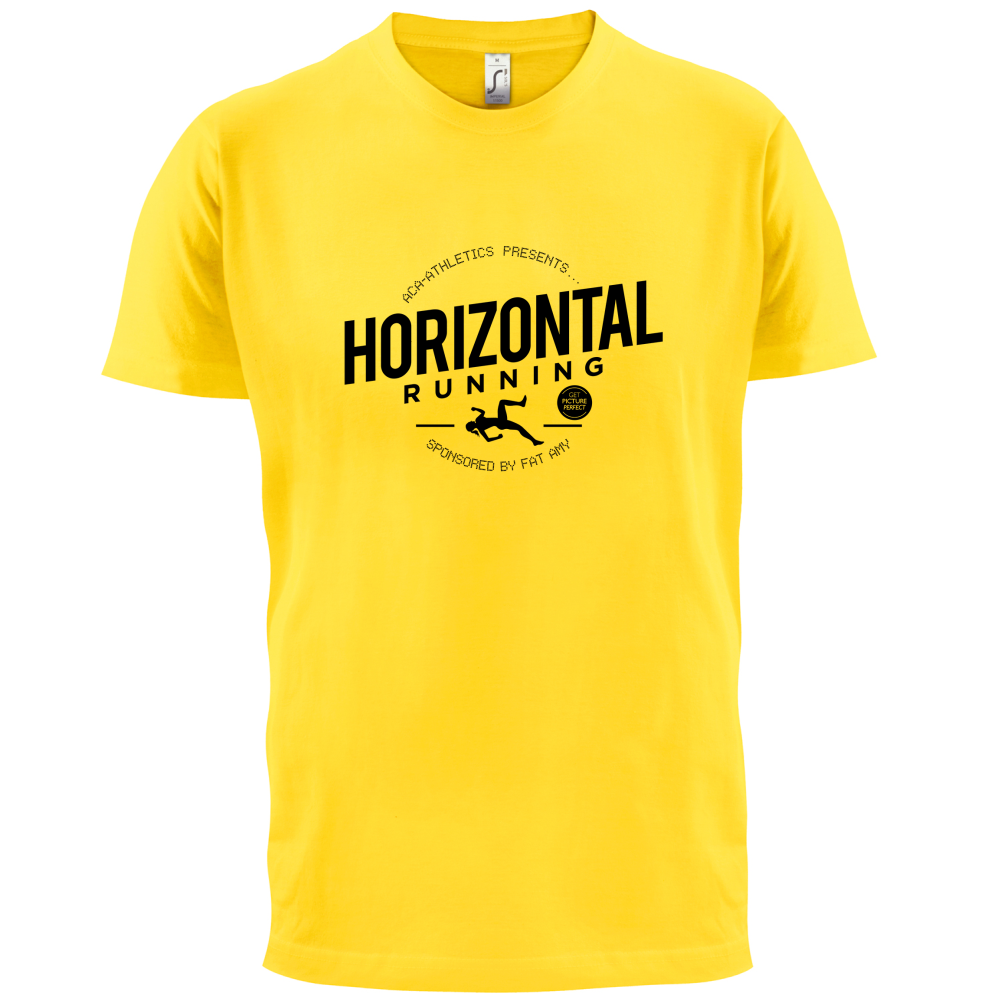 Horizontal Running - Fat Amy T Shirt