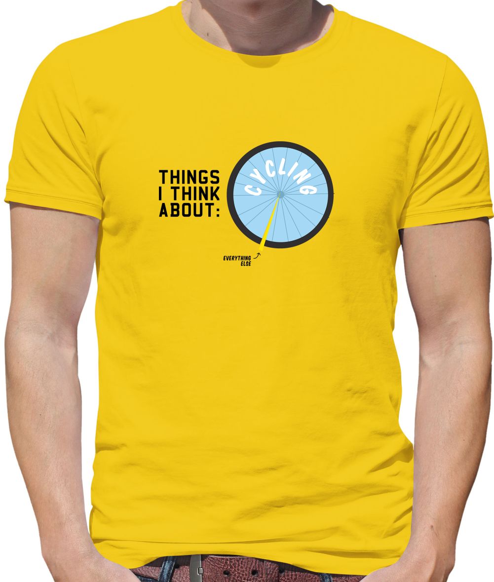 I Thiink About Cycling T Shirt