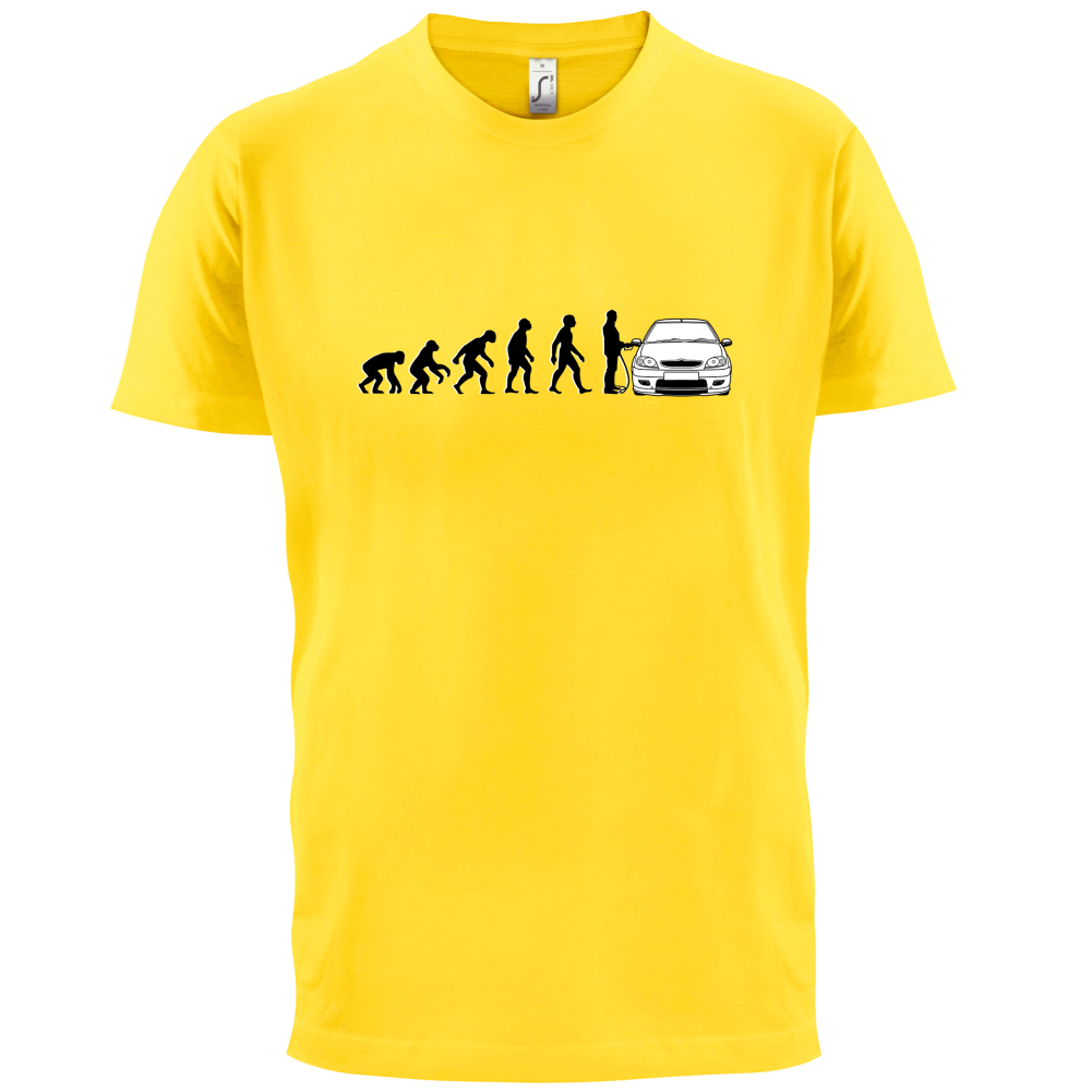 Evolution of Man Saxo Driver T Shirt