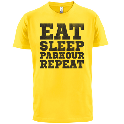 Eat Sleep Parkour REPEAT T Shirt