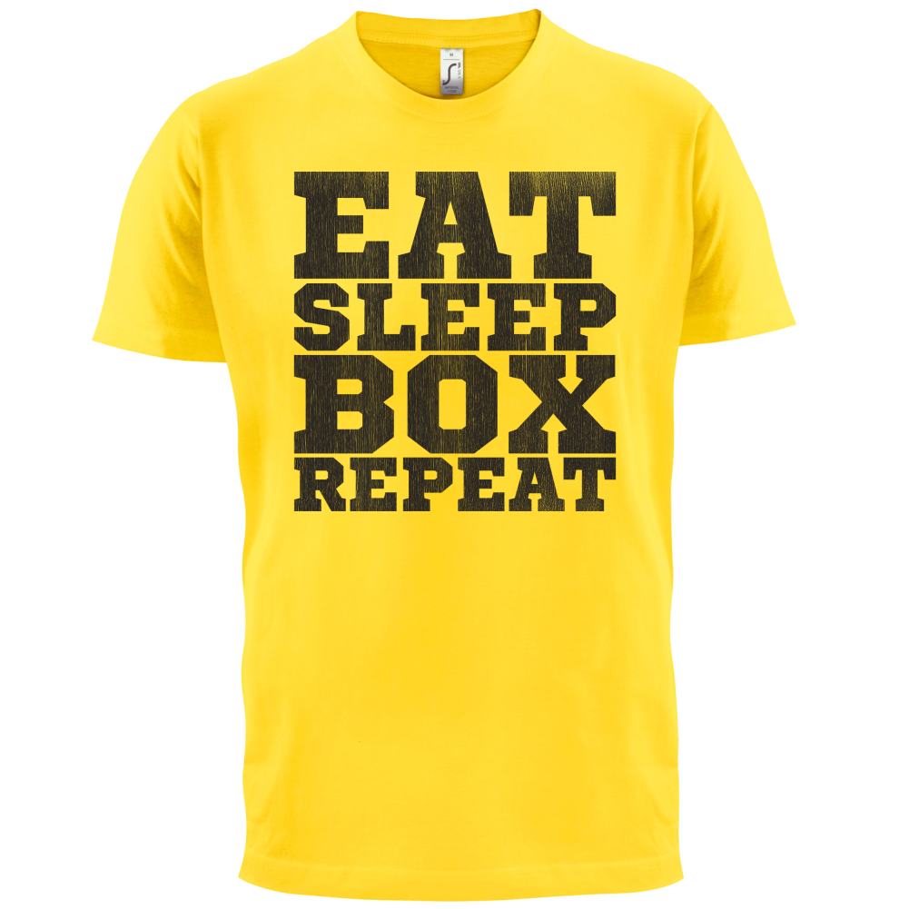 Eat Sleep Box REPEAT T Shirt