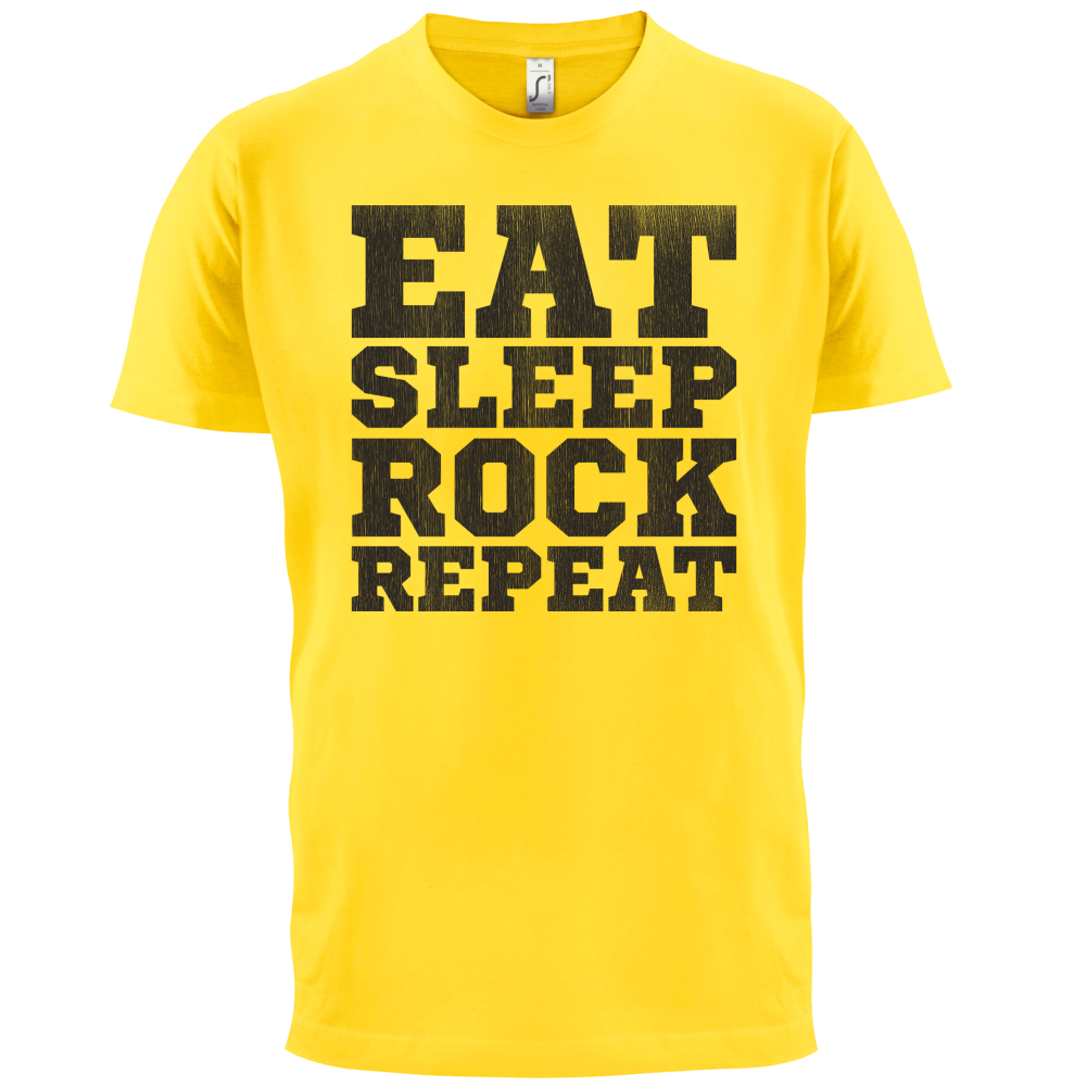 Eat Sleep Rock REPEAT T Shirt