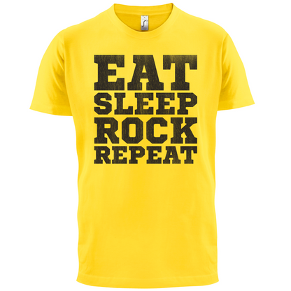 Eat Sleep Rock REPEAT T Shirt
