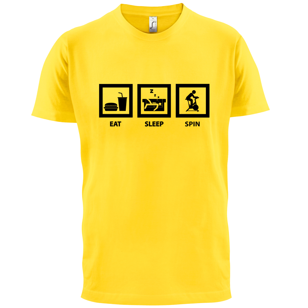 Eat Sleep Spin T Shirt