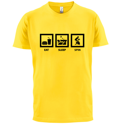 Eat Sleep Spin T Shirt