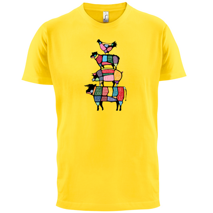 Meat Stack Diagram T Shirt