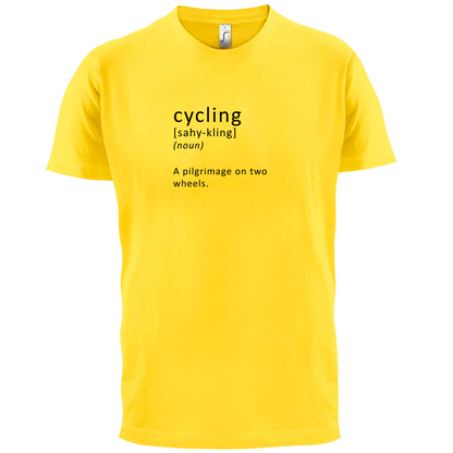 Funny Definition Cycling T Shirt