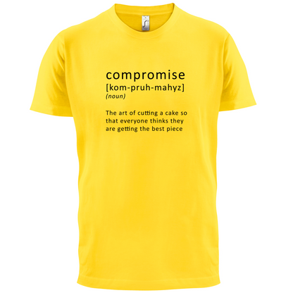Funny Definition Compromise T Shirt