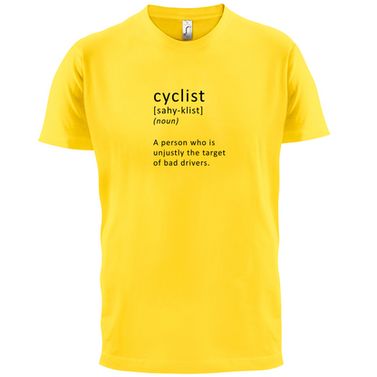 Funny Definition Cyclist T Shirt
