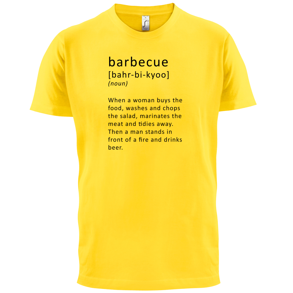 Funny Definition Barbecue T Shirt