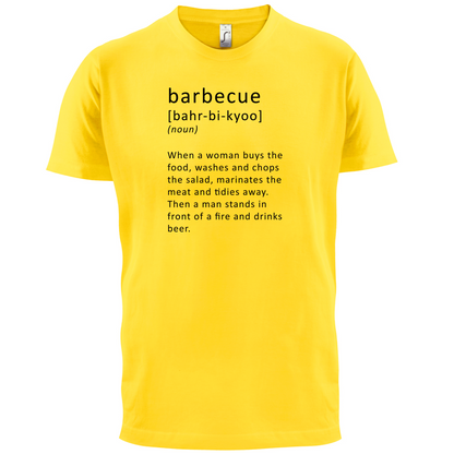 Funny Definition Barbecue T Shirt