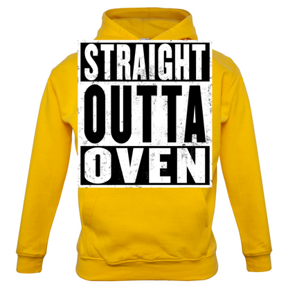 Straight Outta Oven Kids T Shirt