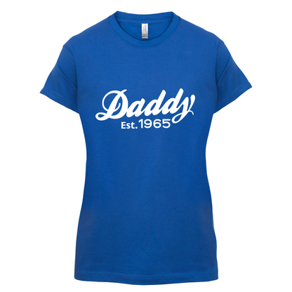 Daddy Est. Custom Year T Shirt