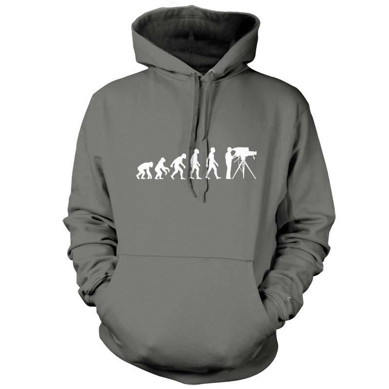 Evolution of Man Cameraman T Shirt