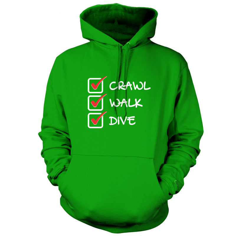 Crawl Walk Dive T Shirt