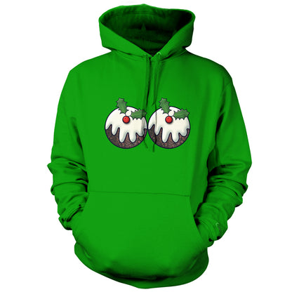 Christmas Pudding Boobs T Shirt