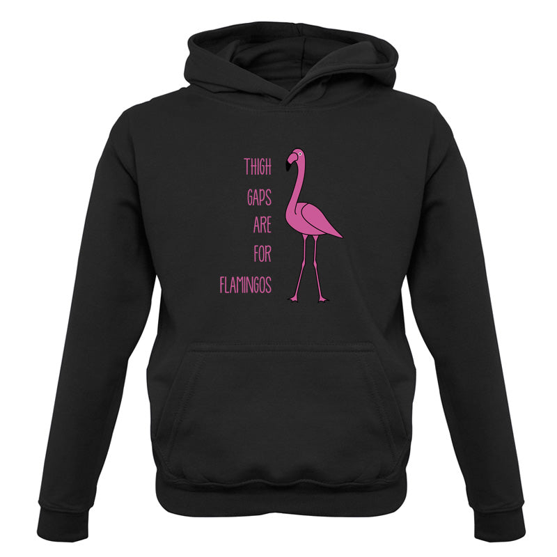 Thigh Gaps Are For Flamingos Kids T Shirt