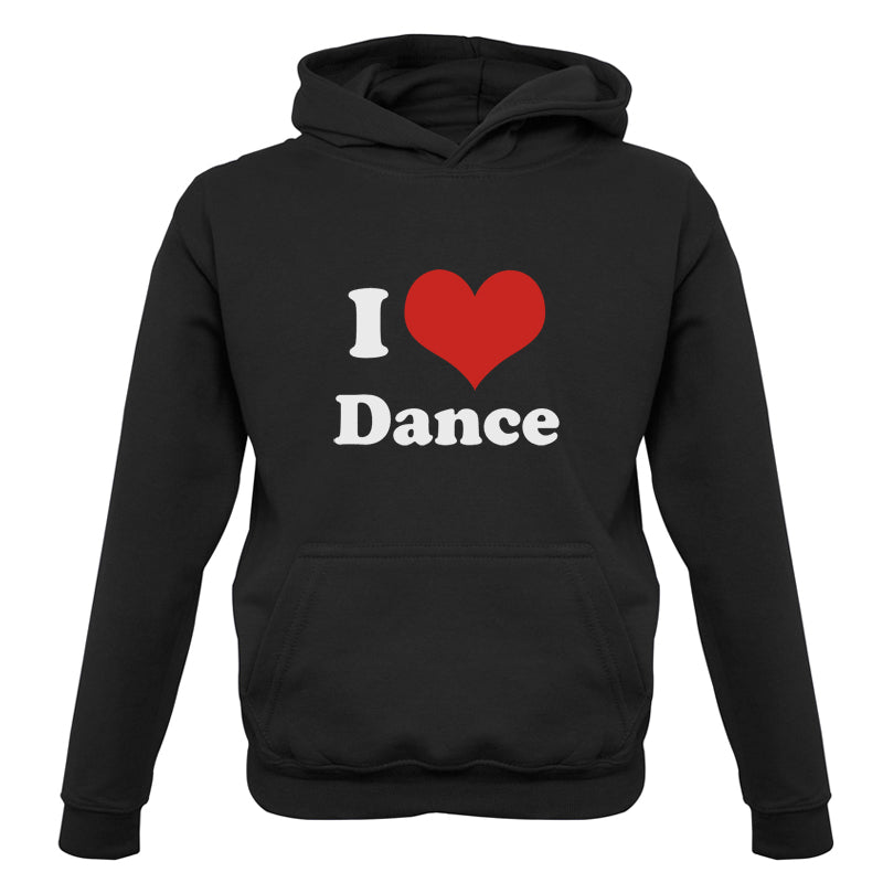 I Love Dance Kids T Shirt