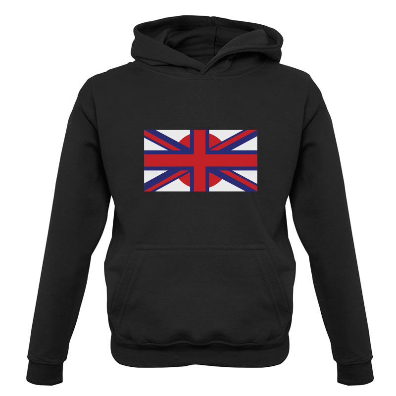 Japanese Union Jack Flag  Kids T Shirt