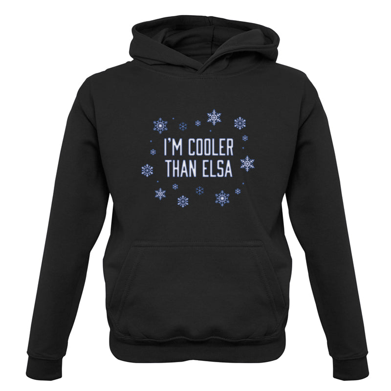 I'm Cooler Than Elsa Kids T Shirt