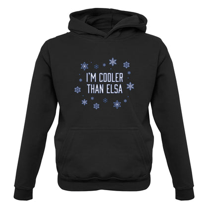 I'm Cooler Than Elsa Kids T Shirt