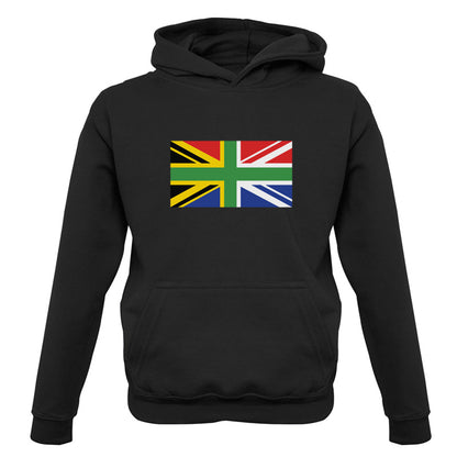 South African Union Jack Flag Kids T Shirt