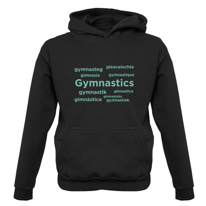 Gymnastics Language Kids T Shirt
