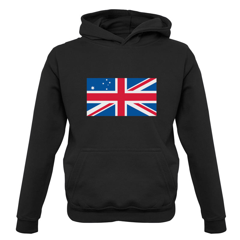 Australian Union Jack Flag Kids T Shirt