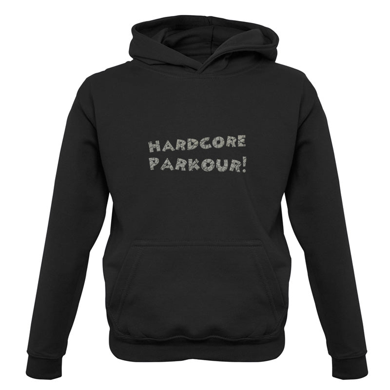 Hardcore Parkour Kids T Shirt