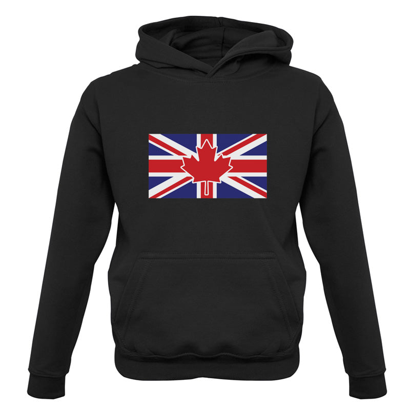 Canadian Union Jack Flag Kids T Shirt