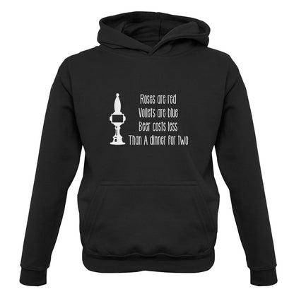 Roses Are Red Beer Costs Less Than Dinner For Two Kids T Shirt
