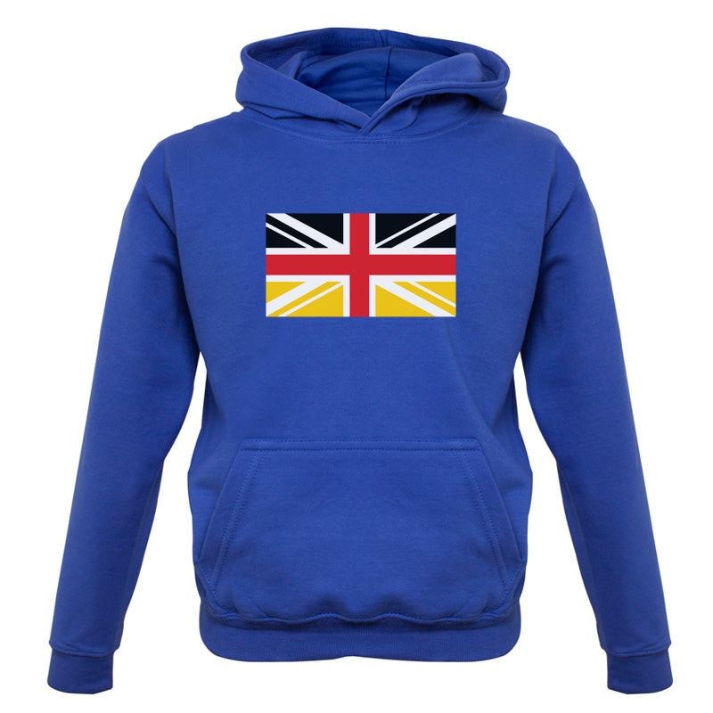 German Union Jack Flag Kids T Shirt