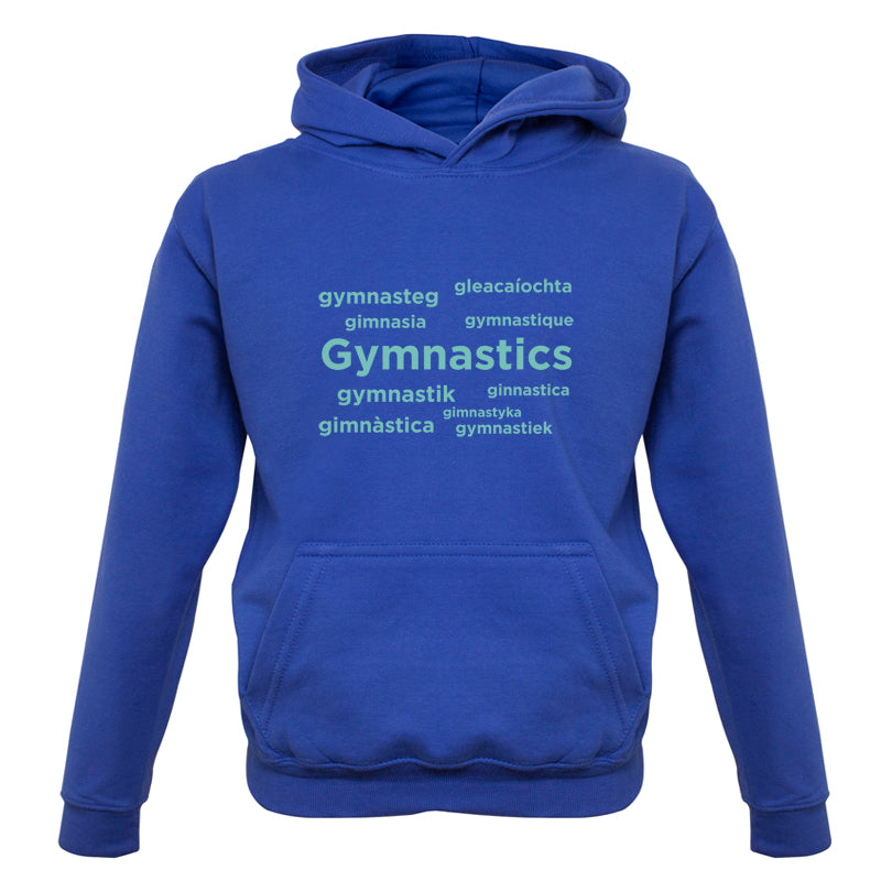 Gymnastics Language Kids T Shirt