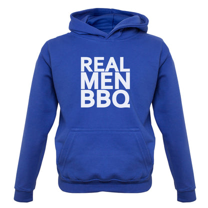 Real Men BBQ Kids T Shirt