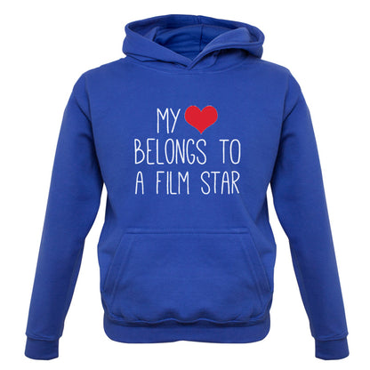 My Heart Belongs To A Film Star Kids T Shirt