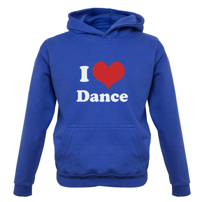 I Love Dance Kids T Shirt