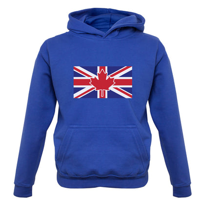Canadian Union Jack Flag Kids T Shirt
