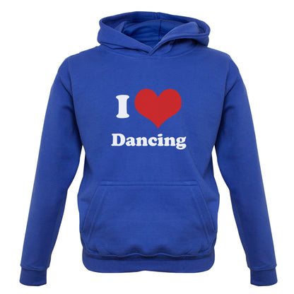 I Love Dancing Kids T Shirt