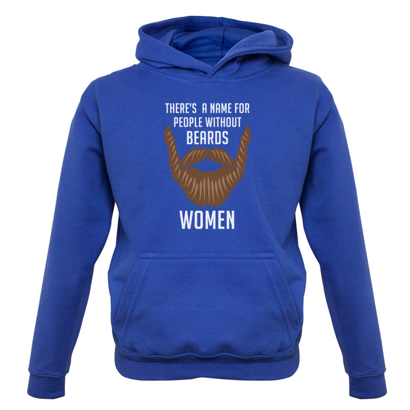 There's a Name For People Without Beards Women Kids T Shirt