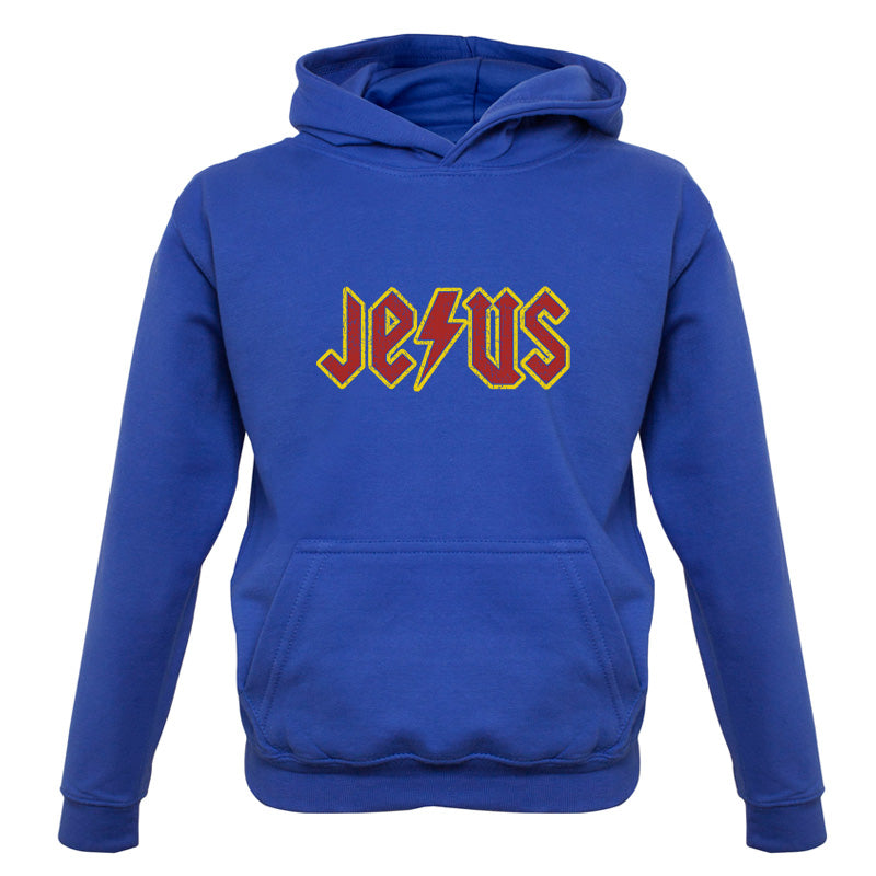 Jesus Rock Style Kids T Shirt