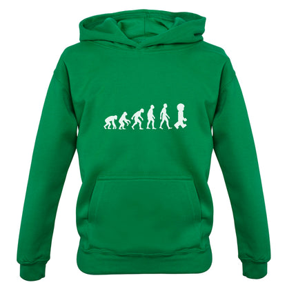 Evolution Of Man Master Builder Kids T Shirt