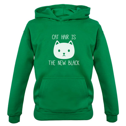 Cat Hair Is The New Black Kids T Shirt