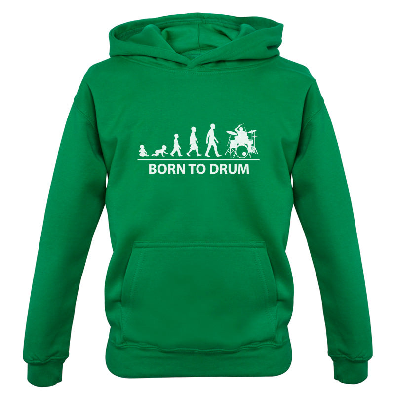Born to Drum Kids T Shirt