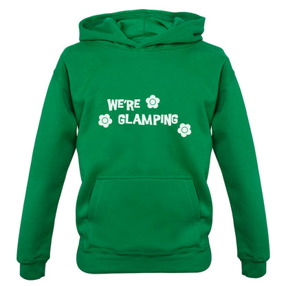 We're Glamping Kids T Shirt