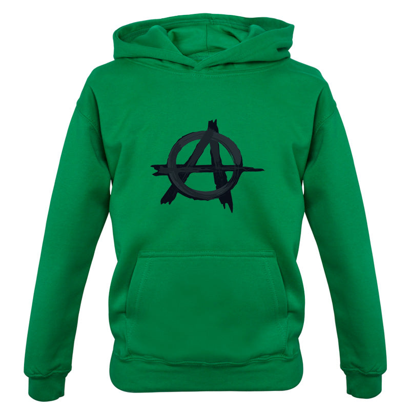 Anarchy Symbol Kids T Shirt